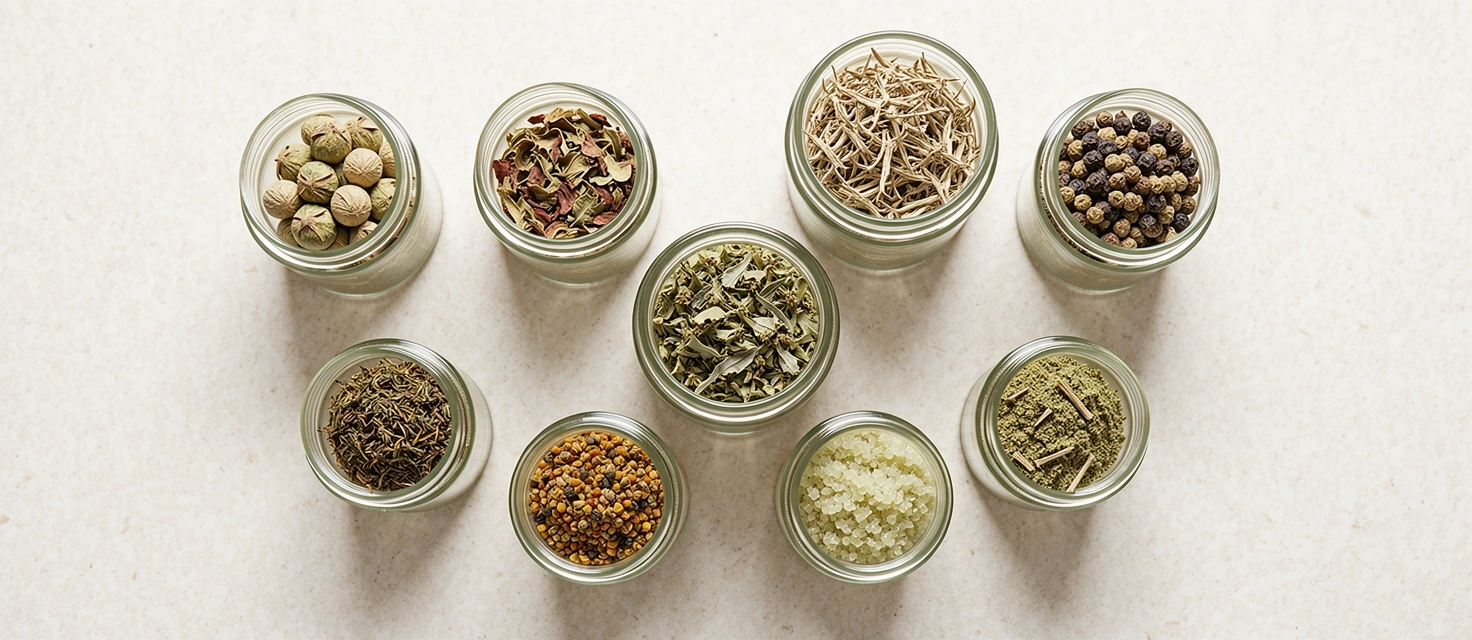 Natural botanical ingredients for male wellness