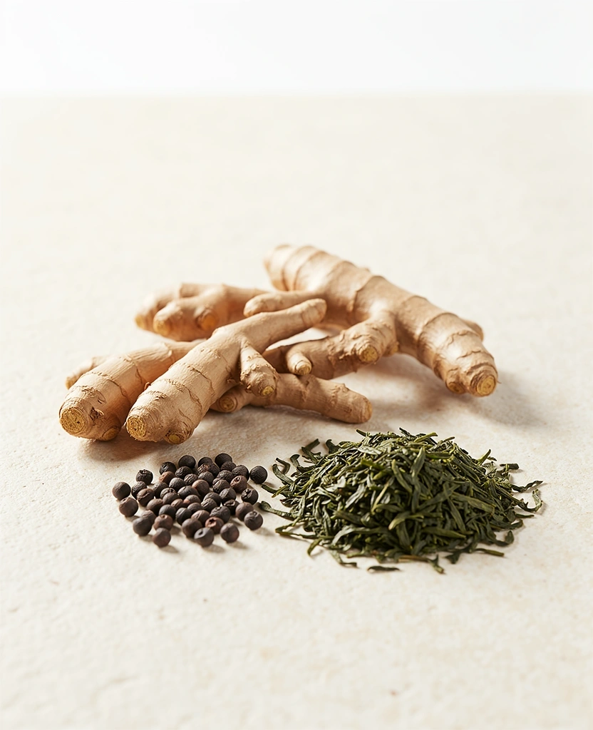 Natural botanical ingredients used in premium supplements